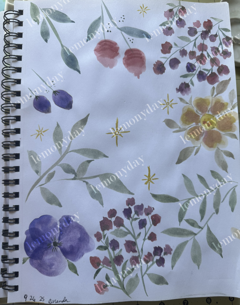 brush stroke experiments